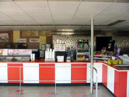 Capri Drive-In Theatre - Concessions - Photo From Water Winter Wonderland (newer photo)